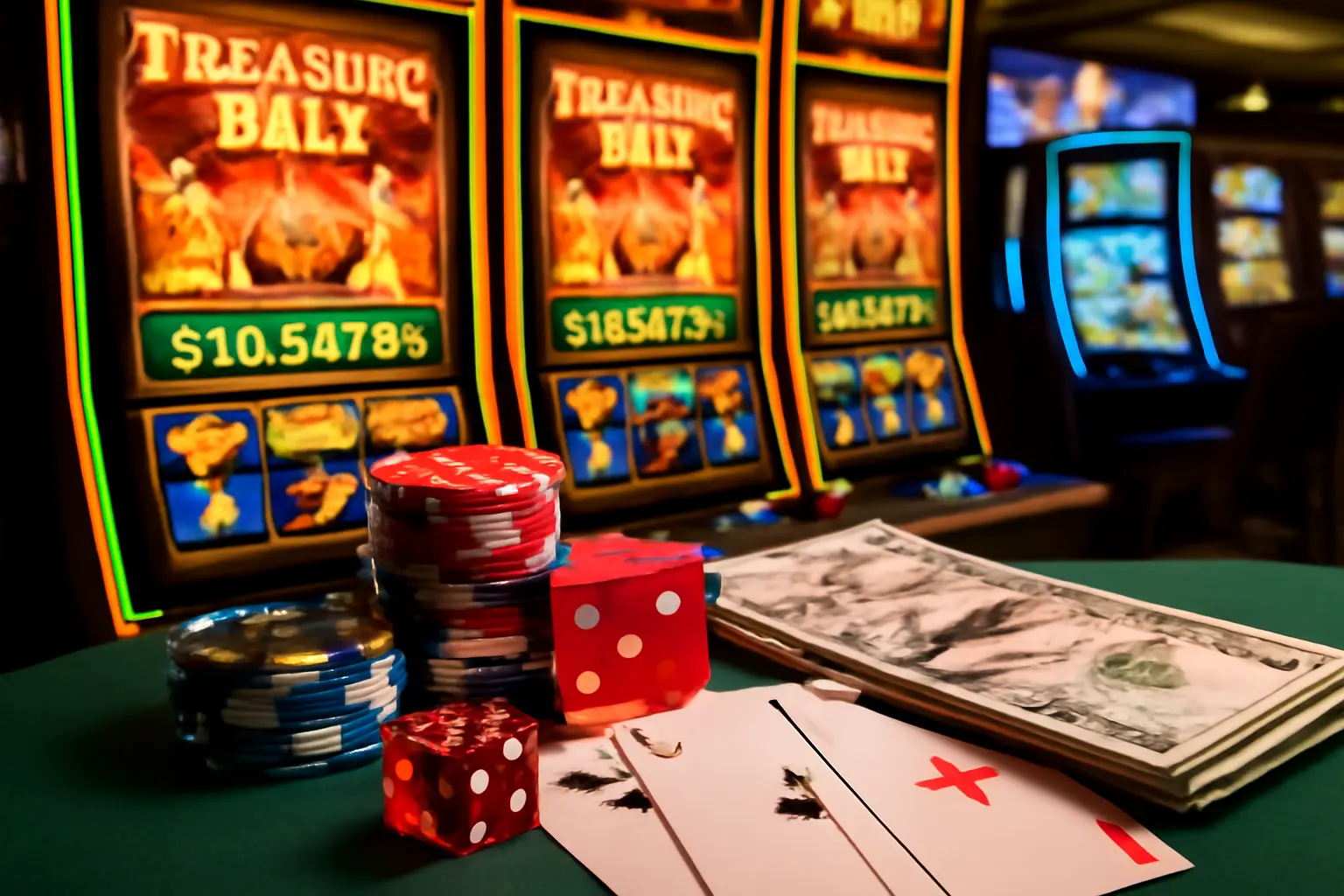 Explore o mundo das slot machines no UMCASSINO Casino